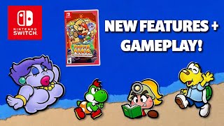 HUGE NEW Paper Mario TTYD Switch Trailer  New Features [upl. by Yanaj598]