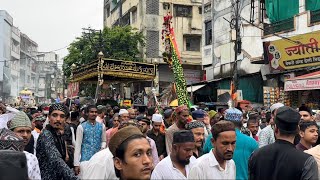 Nagpur dargah Shahi sandal ka nikla jaloos urs mubarak 2024 baba tajuddin ki bargah ka mahol 😍👆🏻 [upl. by Schuler190]