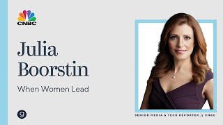 CNBCs Julia Boorstin  When Women Lead [upl. by Brear]