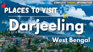 Darjeeling Tourist Places 2023  Darjeeling Tour  Darjeeling Vlog  Places To Visit In Darjeeling [upl. by Srevart686]