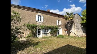 For Sale  Character House With Numerous Outbuildings  Ruffec 16700 PoitouCharentes [upl. by Ahserak]