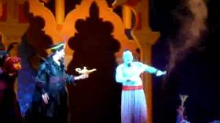 Genie Moments in Aladdin A Musical Spectacular 11610 [upl. by Kcoj]