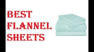 Best Flannel Sheets 2021 [upl. by Amoihc933]