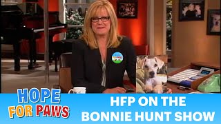 Hope For Paws on the Bonnie Hunt Show love [upl. by Naivad23]