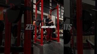 Zercher Squats Exercise Demo [upl. by Efinnej]