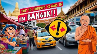 Top 10 Tourist Scams in Bangkok You Need Avoid [upl. by Yecart]