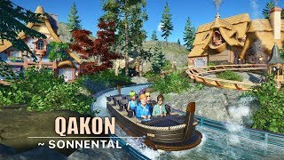 Planet Coaster Qakon Water Coaster [upl. by Nodnrb]