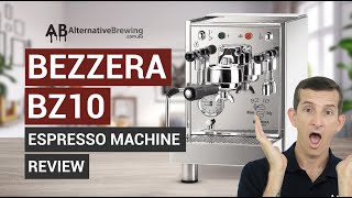 Bezzera BZ10 Espresso Machine Review [upl. by Dev87]