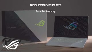 Unboxing the ROG Zephyrus G15 2022  ROG [upl. by Nocam]