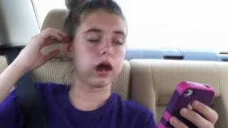 Haleys Wisdom Teeth Aftermath [upl. by Josi]