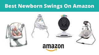 Best 4 Baby Swings On Amazon  Newborn Baby Swings [upl. by Eedak]