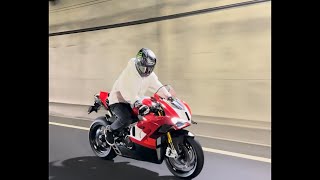 DUCATI V4R Termignoni 4uscite full exhaust soundmy favorite movie clipPanigale V4R 2023 [upl. by Terrill275]