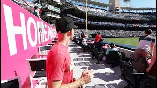 THE BEST SPOT to catch a home run in MLB  PETCO Park [upl. by Calysta]