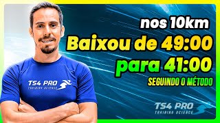 ELE BAIXOU 8 MINUTOS NO SEU 10 KM [upl. by Arlyn54]