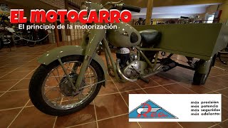 MOTOCARRO ROA LOS COMIENZOS DE LA MOTORIZACIÓN [upl. by Arahk41]