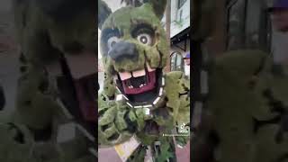 Springtrap walks around San Diego  FNAF Cosplay [upl. by Terraj152]