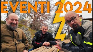 A quali eventi parteciperete nel 2024  Gli eventi motociclistici su strada e offroad del 2024 [upl. by Amolap]