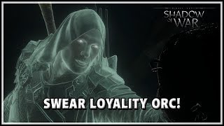 Shadow of War New Talion VOICE lines when Dominating [upl. by Nommad]