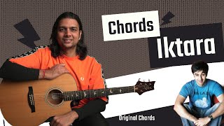 Iktara  Wake Up Sid  Guitar Lesson [upl. by Eicak394]