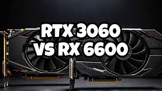 RTX 3060 vs RX 6600 Better Gaming GPU in 2024 [upl. by Alvy]