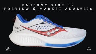 Saucony Ride 17 Preview New Design Softer Foam [upl. by Shalom]