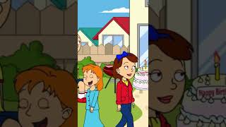 Caillou Ruins Rosie’s Birthday Cake funny caillougetsgrounded animation comedy caillou [upl. by Ryhpez]