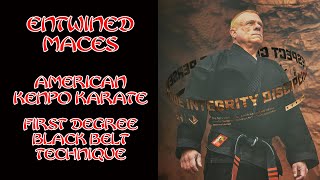 Entwined Maces American Kenpo Karate [upl. by Ramberg]