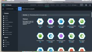 IBM Bluemix Overview amp Demo [upl. by Nalahs]