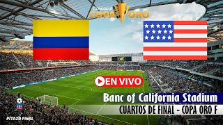 COLOMBIA VS ESTADOS UNIDOS En Vivo Hoy 🔴 Copa oro Femenina 2024 Cuartos de Final Partido en vivo [upl. by Ecinaj608]