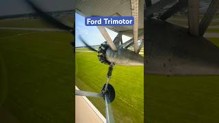 Ford Trimotor Takeoff Roll  Oshkosh  aviation aircraft ford aviationlovers oshkosh [upl. by Karoly195]