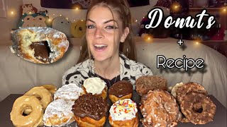 DONUT MUKBANG Vegan [upl. by Sashenka]