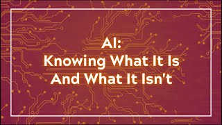 AI Insights  Business Panel Series  AI Knowing What It Is And What It Isnt [upl. by Ynnaf]