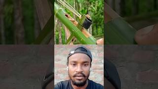 Bamboo creations with Slingshots and cup Bamboo Slingshots Diy Bambooart Desiaaryankk87 [upl. by Sillek]