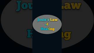 Joules law of heating derivation  Electricity class 10 derivation  H  I²RT [upl. by Ennovyahs]