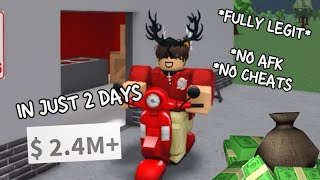 HOW TO EARN 1M IN JUST A DAY  Bloxburg [upl. by Airad]