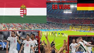 NÉMETORSZÁG  MAGYARORSZÁG EB VLOG  MAGYAR GÓLOK  SZURKOLÁS  ÖRÖMMÁMOR  BiG DAVE euro2020 eb [upl. by Cirted]