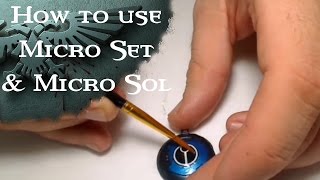 How to Apply Transfers  Decals with Micro Set and Micro Sol [upl. by Arleyne]