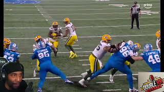 Green Bay Packers vs Detroit Lions Game Highlights Reaction  Double RR Reacts [upl. by Laehplar]