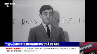 Présentateur de lémission Apostrophes Bernard Pivot est mort à lâge de 89 ans [upl. by Lessur]