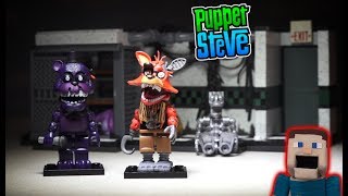 Five Nights at Freddys fnaf PARTS AND SERVICES McFarlane toys TRU Shadow Freddy Playset Unboxing [upl. by Ahsayn315]