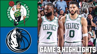 2024 NBA Finals Game 3 Boston Celtics vs Dallas Mavericks  Full Game Highlights  NBA on ESPN [upl. by Dafodil]