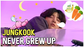 Jungkook Never Grew Up 🐰🍬 [upl. by Egiedan]