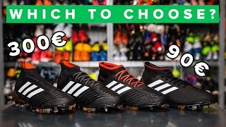 CHEAP vs EXPENSIVE adidas Predator 18 football boots explained [upl. by Abdulla]