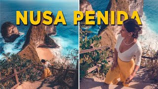 Exploring Nusa Penida  Kelingking Beach amp Broken Beach  Island off Bali Indonesia [upl. by Helmer]