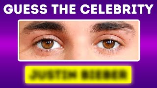 Quiz Game Guess a Celebrity by Their Eyes [upl. by Lateehs971]