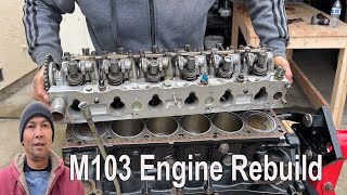 Restored the 1988 Mercedes Benz M103 Engine [upl. by Harhay567]