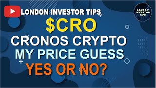 Crypto CRO price prediction Cronos Crypto trading [upl. by Haerdna498]