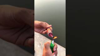 Ganga jamuna testing in water shorts crackers diwali experiment [upl. by Denison]