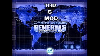 TOP 5 Модов на Generals Zero Hour 104 [upl. by Leigha499]