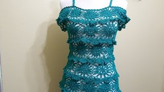 Vestido Crochet para Dama 3 de 3 [upl. by Nerol]